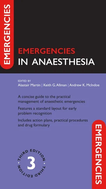 Emergencies in Anaesthesia 3e - Paperback