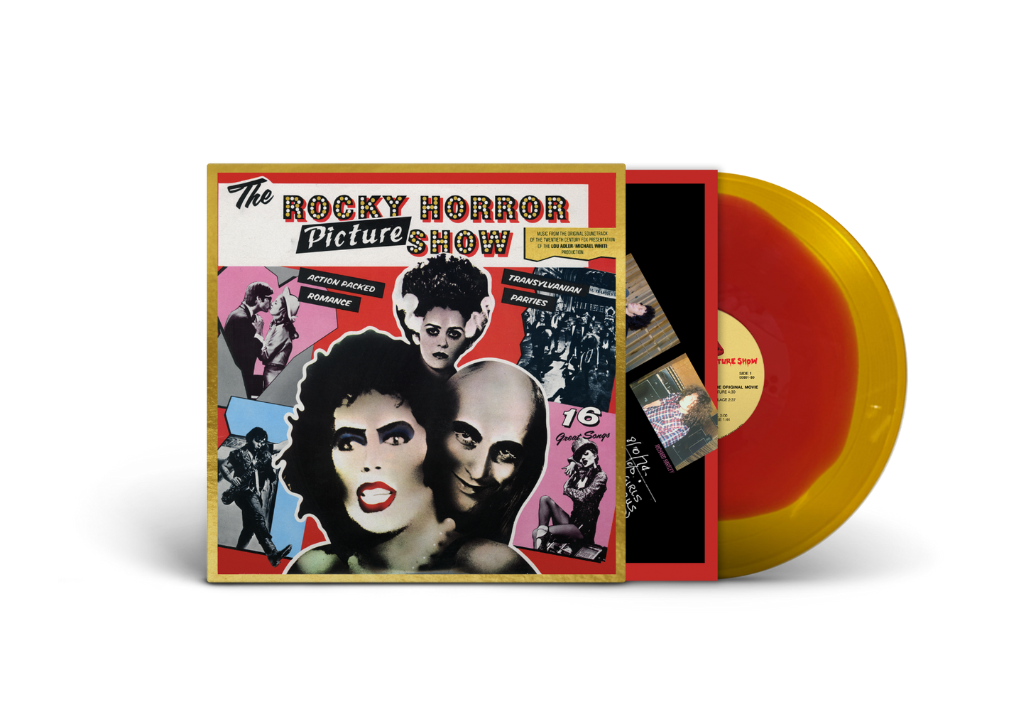 The Rocky Horror Picture Show 50Th Anniversary (RED/GOLD VINYL) | Mint (M) Mint (M)